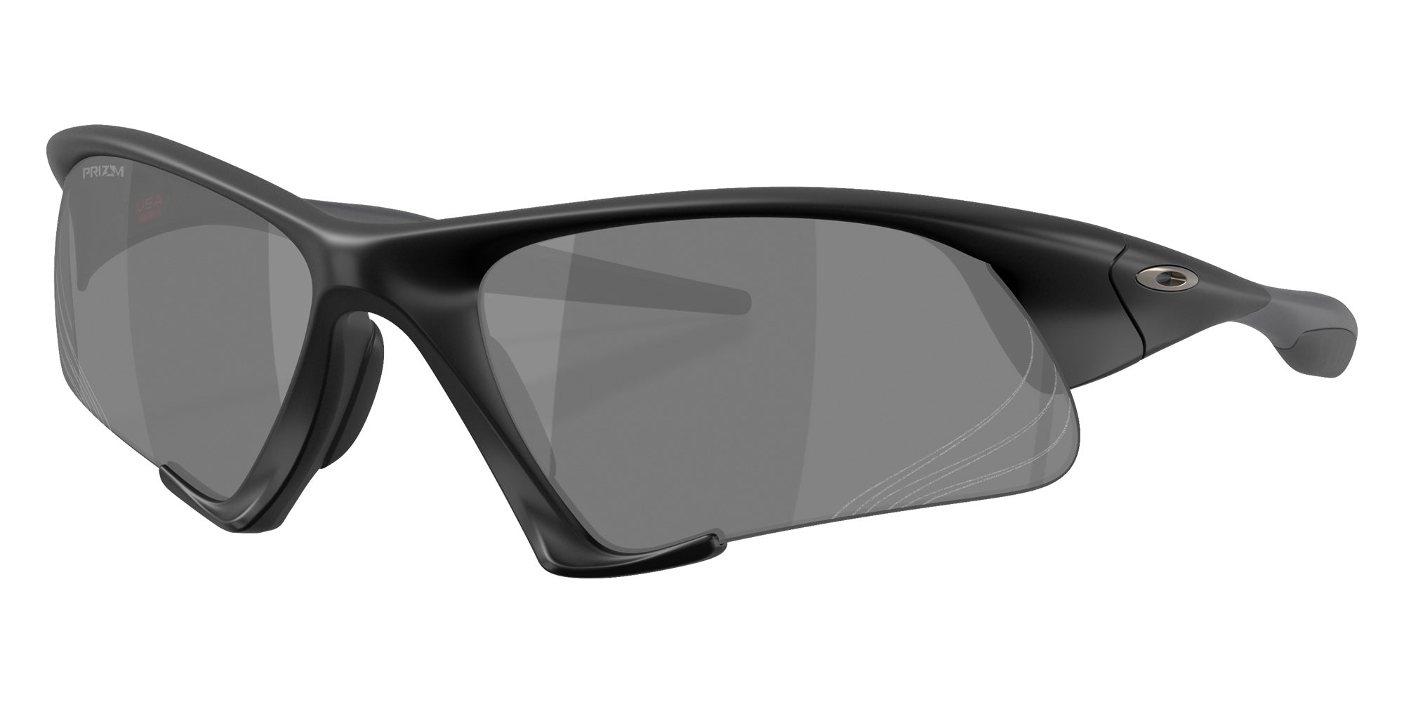 Oakley® OO9532 SUTURE JACKET OO9532 953201 64 Sunglasses - Matte Black / Prizm Black Mirrored 953201
