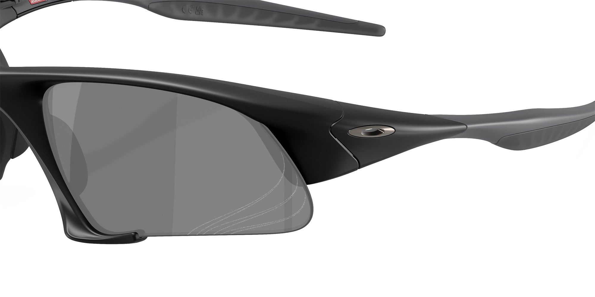 Oakley® OO9532 SUTURE JACKET OO9532 953201 64 Sunglasses - Matte Black / Prizm Black Mirrored 953201