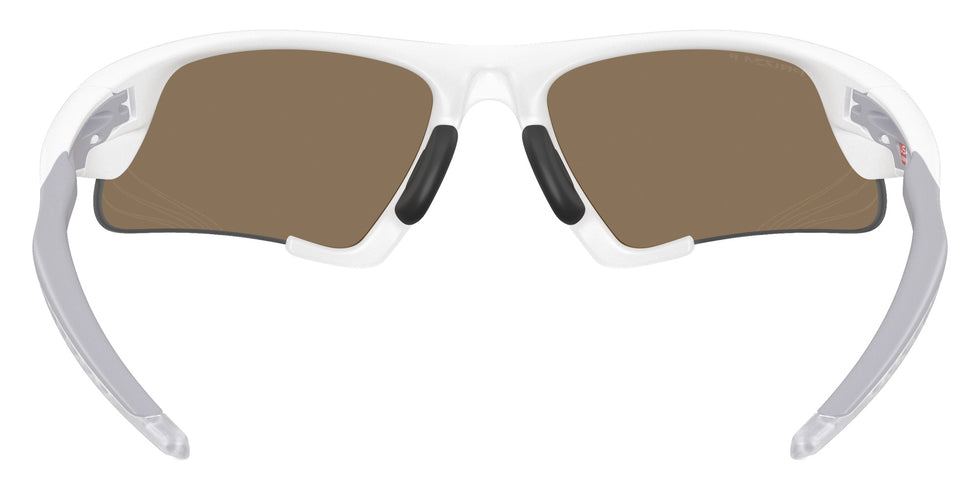 Oakley® OO9532 SUTURE JACKET OO9532 953203 64 Sunglasses - Matte White / Prizm 24K Polarized Mirrored 953203
