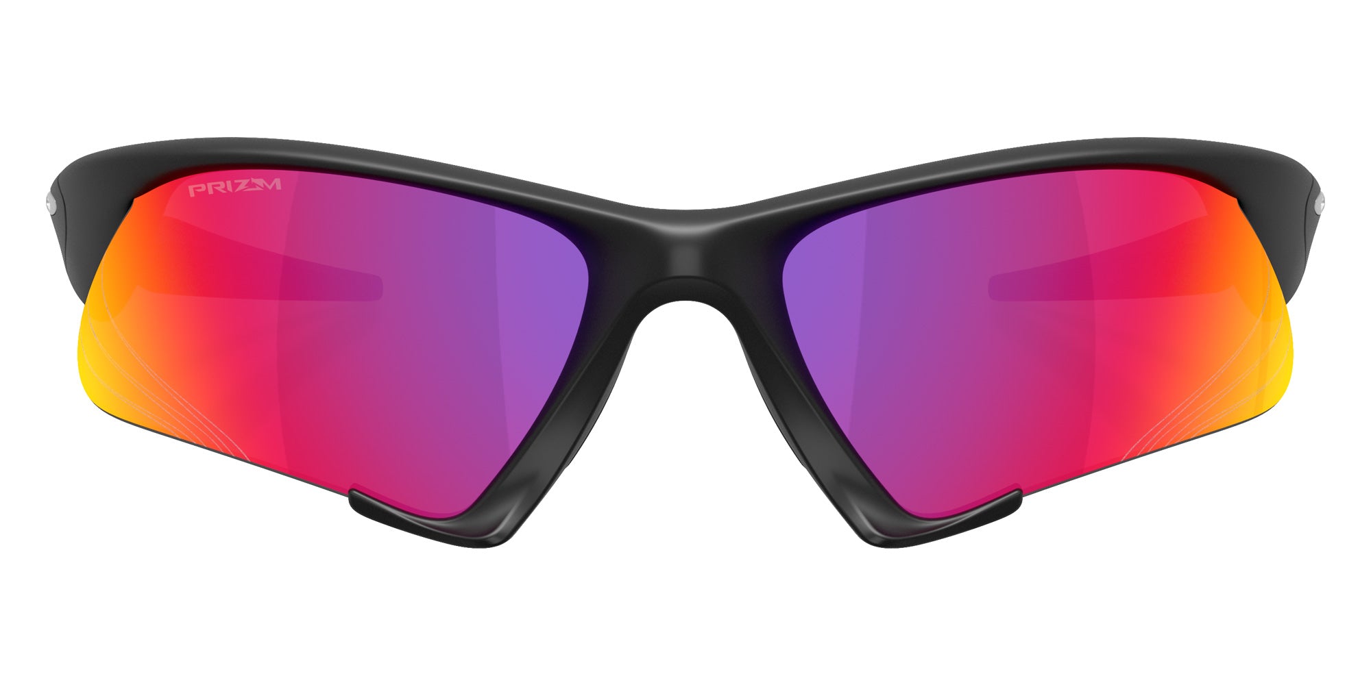 Oakley® OO9532 SUTURE JACKET OO9532 953205 64 Sunglasses - Matte Black / Prizm Road Mirrored 953205