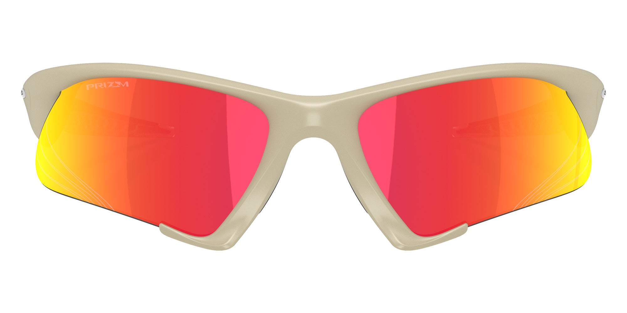 Oakley® OO9532 SUTURE JACKET OO9532 953207 64 Sunglasses - Matte Sand / Prizm Ruby Mirrored 953207