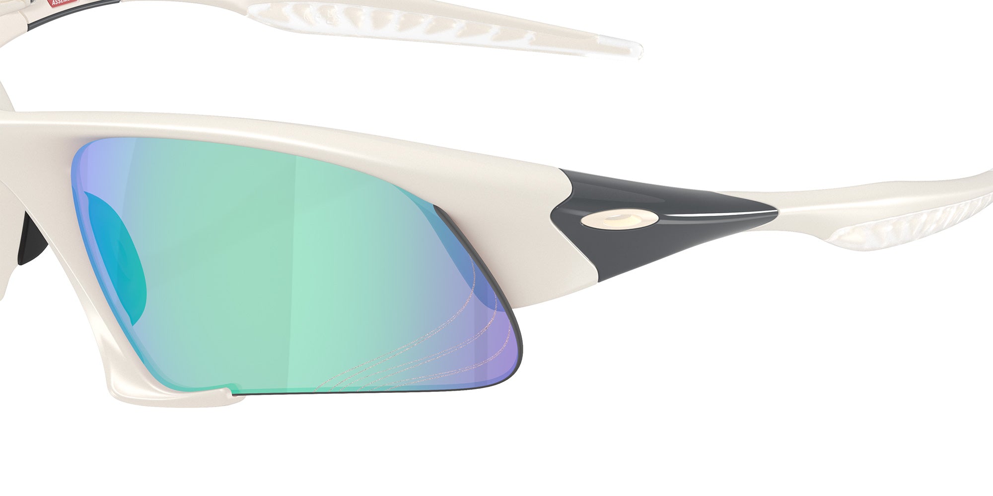 Oakley® OO9532 SUTURE JACKET OO9532 953208 64 Sunglasses - Matte Mist / Prizm Golf Mirrored 953208