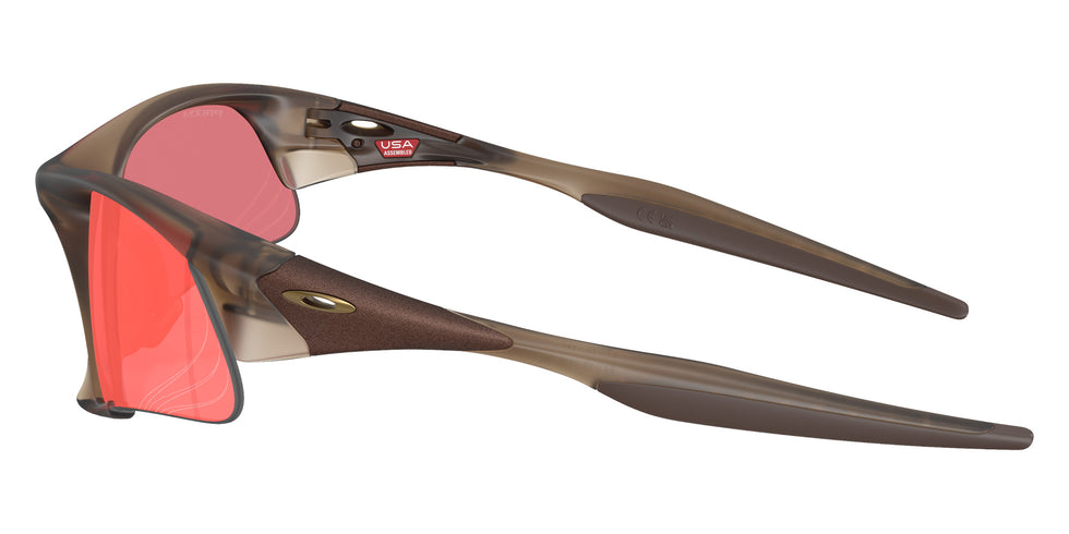 Oakley® OO9532 SUTURE JACKET OO9532 953210 64 Sunglasses - Matte Brown Smoke / Prizm Trail Torch Mirrored 953210
