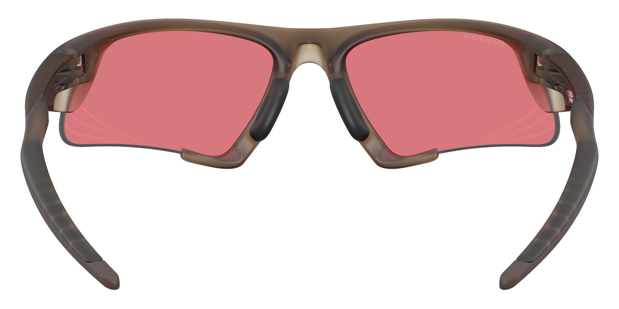 Oakley® OO9532 SUTURE JACKET OO9532 953210 64 Sunglasses - Matte Brown Smoke / Prizm Trail Torch Mirrored 953210