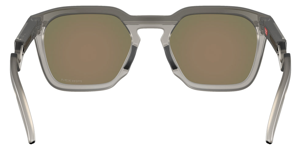Oakley® OO9533 HSTN SQ OO9533 953302 54 Sunglasses - Matte Gray Smoke / Prizm Ruby Mirrored 953302