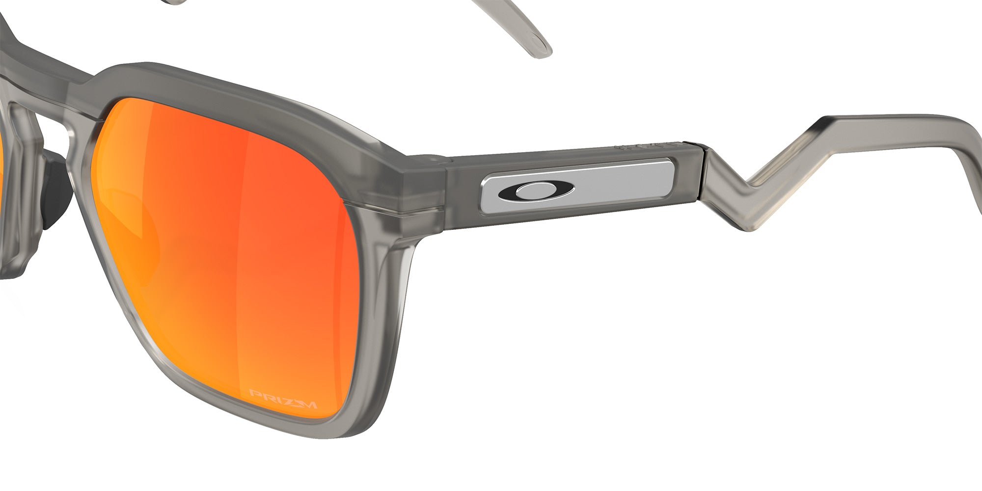 Oakley® OO9533 HSTN SQ OO9533 953302 54 Sunglasses - Matte Gray Smoke / Prizm Ruby Mirrored 953302