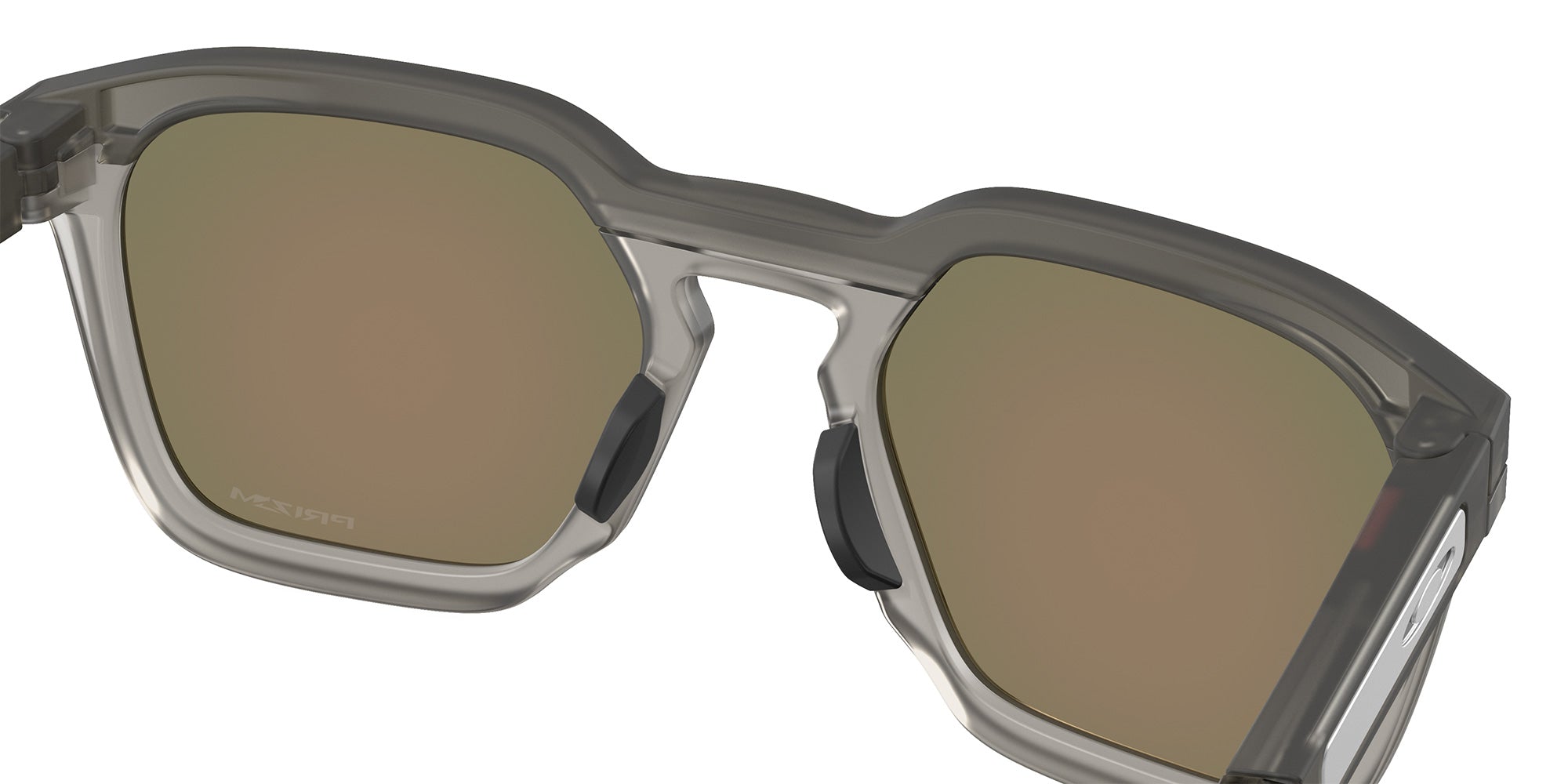 Oakley® OO9533 HSTN SQ OO9533 953302 54 Sunglasses - Matte Gray Smoke / Prizm Ruby Mirrored 953302
