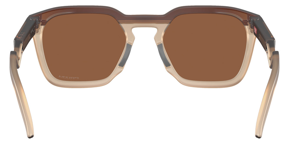 Oakley® OO9533 HSTN SQ OO9533 953303 54 Sunglasses - Matte Rootbeer / Prizm Tungsten Mirrored 953303
