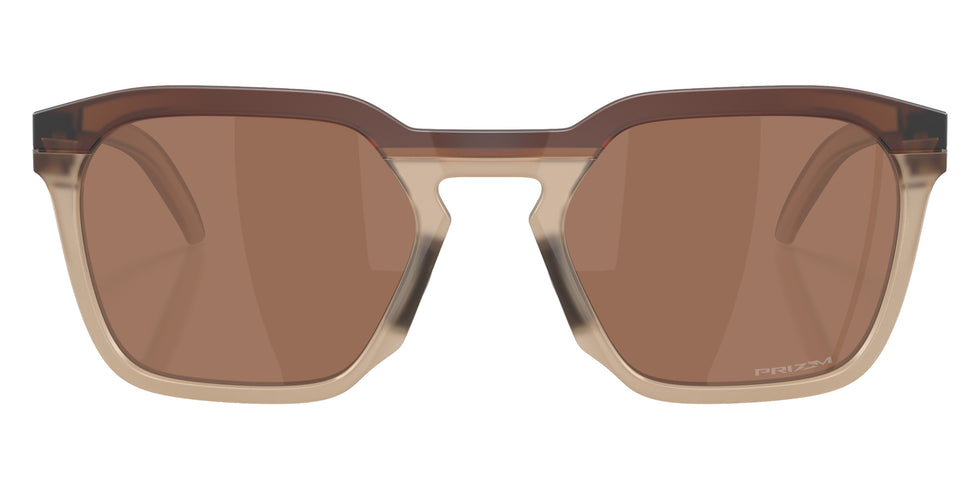 Oakley® OO9533 HSTN SQ OO9533 953303 54 Sunglasses - Matte Rootbeer / Prizm Tungsten Mirrored 953303