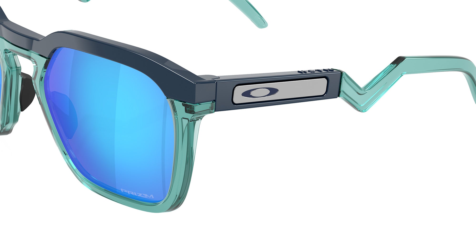 Oakley® OO9533 HSTN SQ OO9533 953304 54 Sunglasses - Abyss / Prizm Sapphire Mirrored 953304