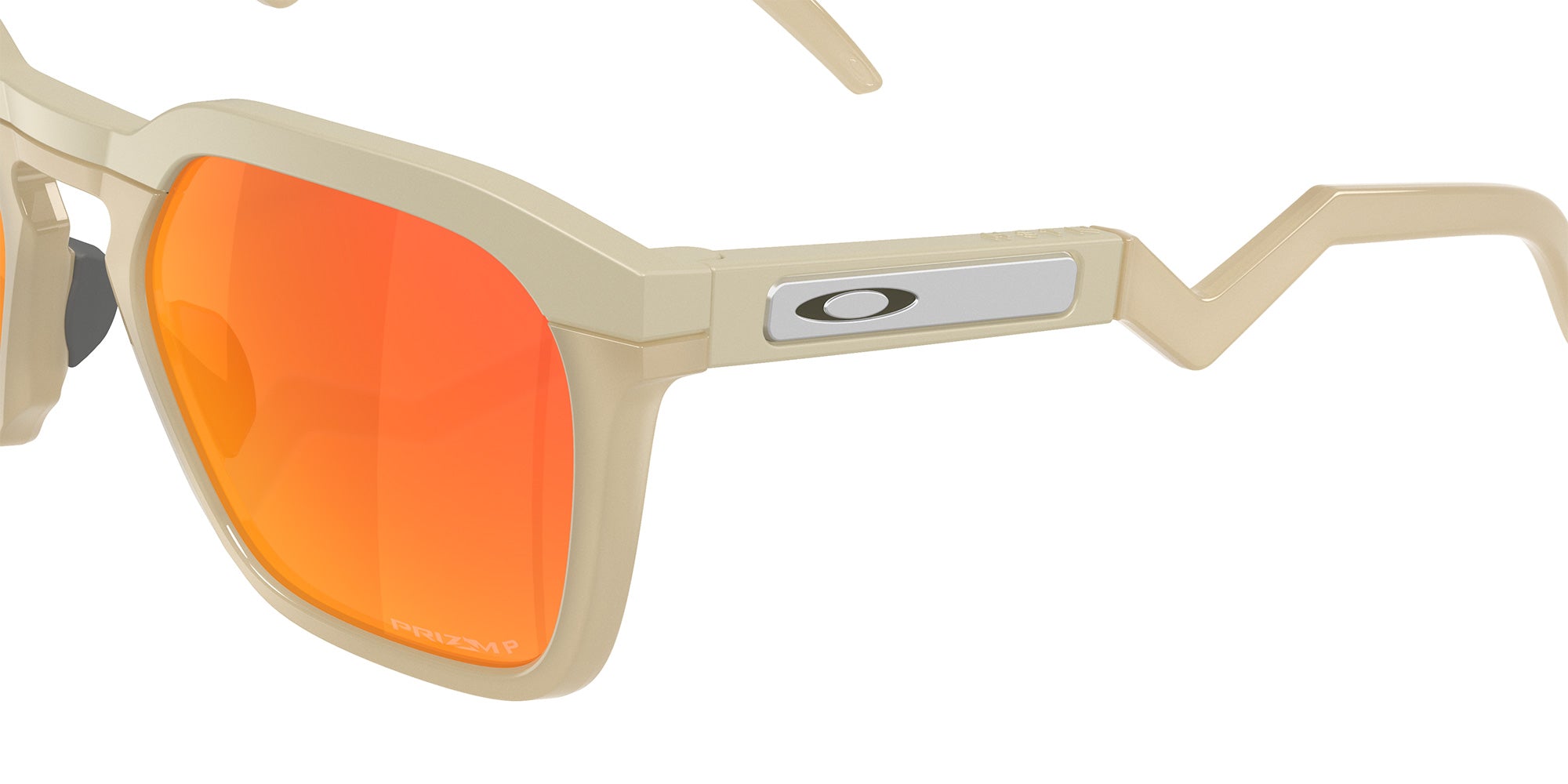 Oakley® OO9533 HSTN SQ OO9533 953305 54 Sunglasses - Matte Sand / Prizm Ruby Polarized Mirrored 953305