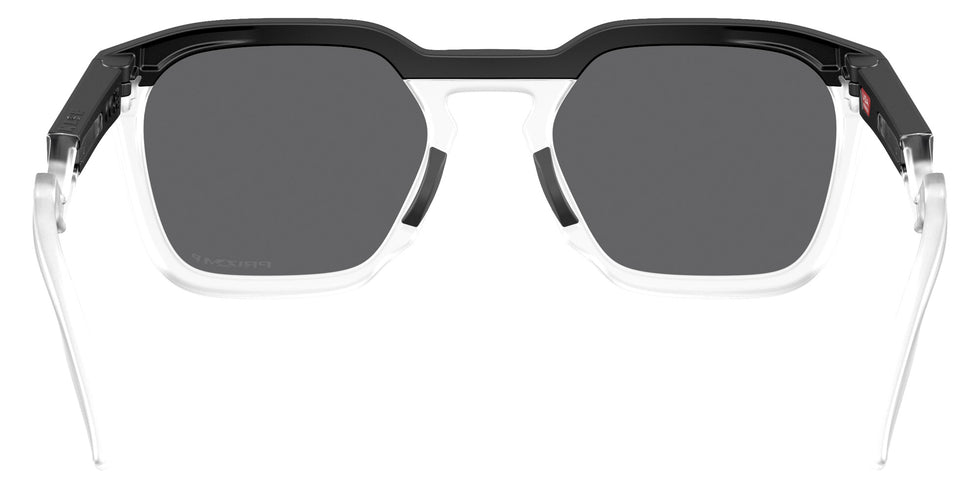 Oakley® OO9533 HSTN SQ OO9533 953306 54 Sunglasses - Matte Black / Prizm Black Polarized Mirrored 953306