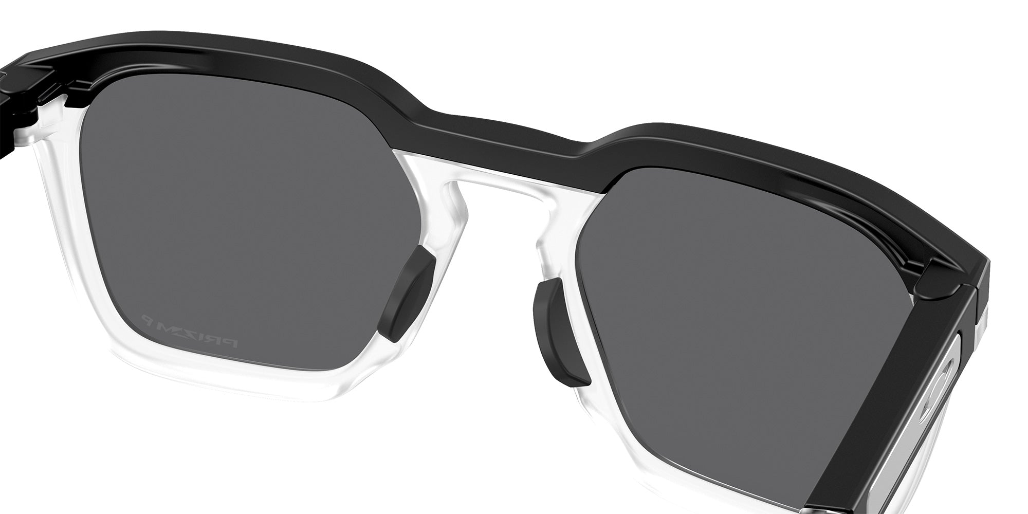 Oakley® OO9533 HSTN SQ OO9533 953306 54 Sunglasses - Matte Black / Prizm Black Polarized Mirrored 953306