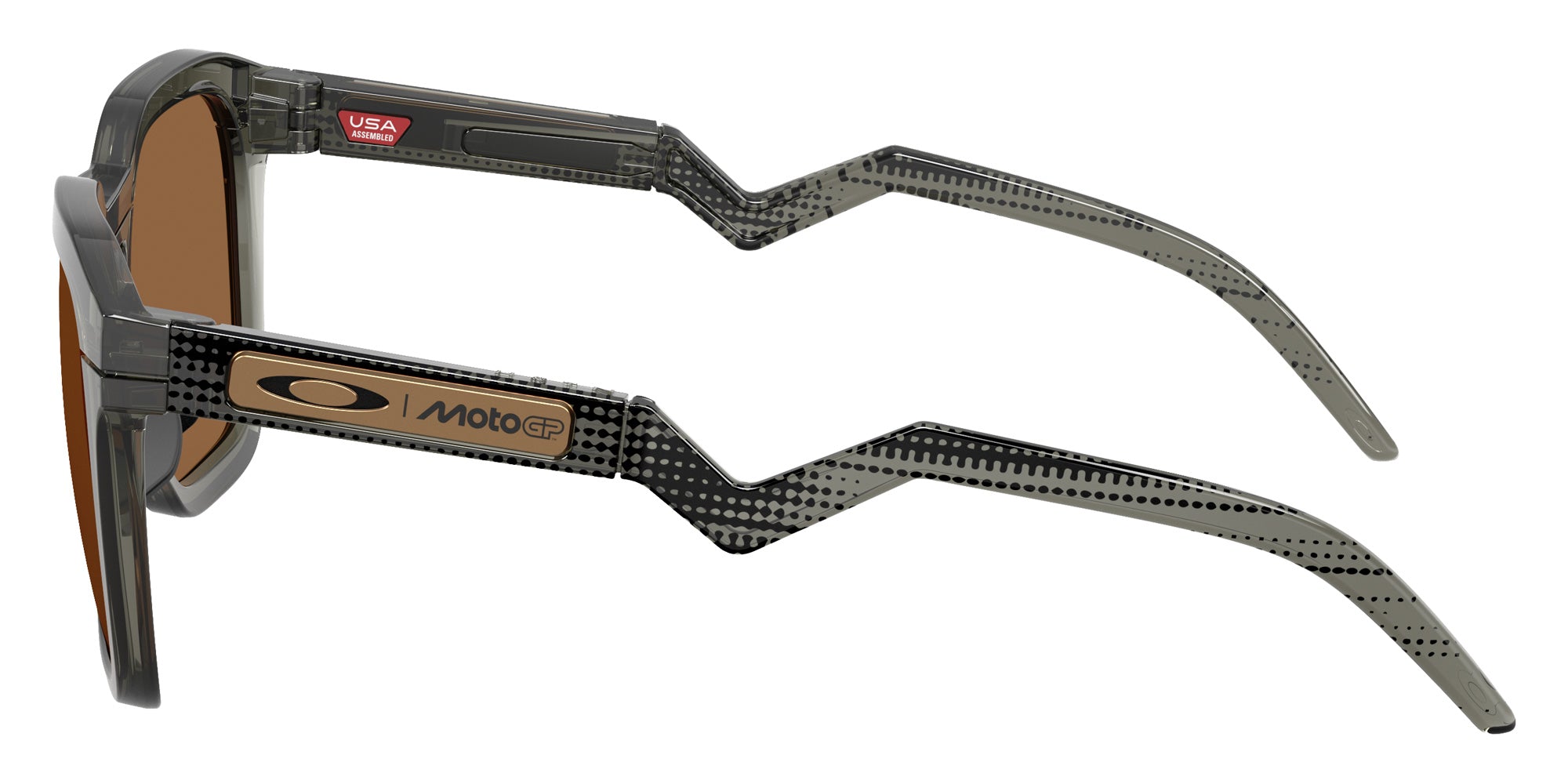 Oakley® OO9533 HSTN SQ OO9533 953308 54 Sunglasses - Gray Smoke / Prizm Bronze 953308