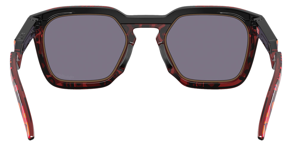 Oakley® OO9533 HSTN SQ OO9533 953309 54 Sunglasses - Polished Black / Prizm Gray Mirrored 953309