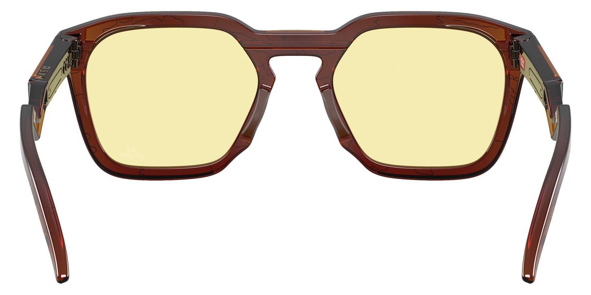 Oakley® OO9533 HSTN SQ OO9533 953310 54 Sunglasses - Dark Amber / Prizm Gaming™ 2.0 Mirrored 953310