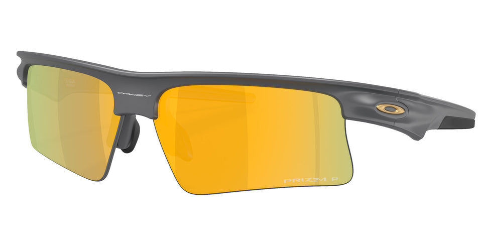 Oakley® OO9534 BISPHAERA SPEED OO9534 953403 68 Sunglasses - Matte Carbon / Prizm 24K Polarized Mirrored 953403
