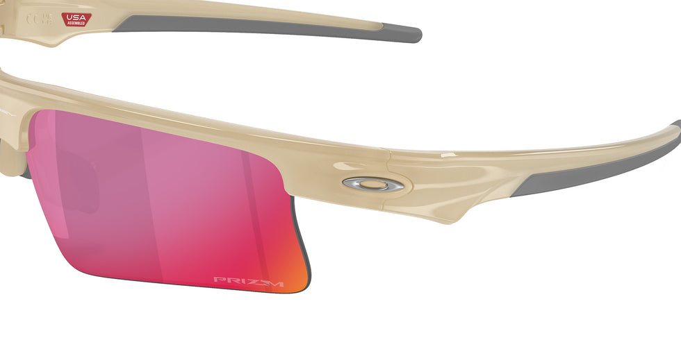 Oakley® OO9534 BISPHAERA SPEED OO9534 953405 68 Sunglasses - Sandstorm / Prizm Road Mirrored 953405