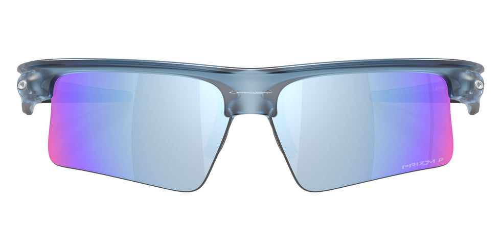Oakley® OO9534 BISPHAERA SPEED OO9534 953406 68 Sunglasses - Transparent Abyss / Prizm Deep Water Polarized Mirrored 953406
