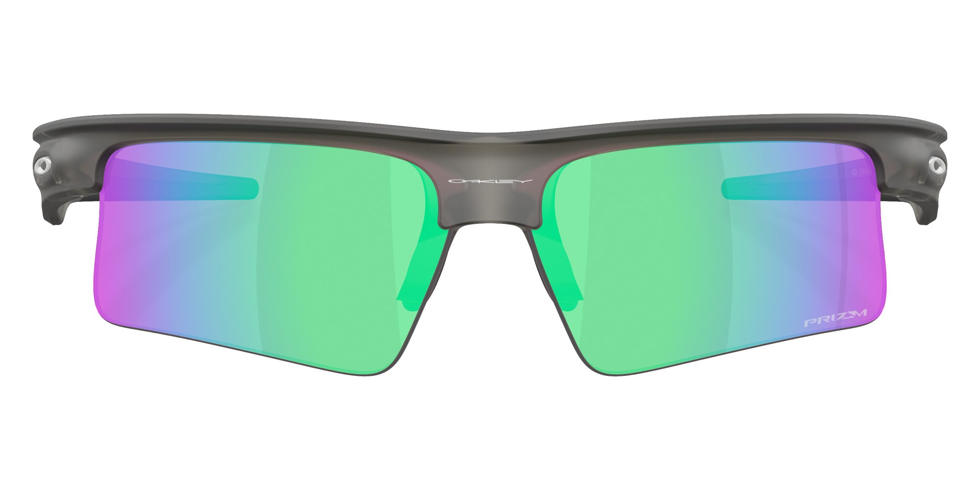 Oakley® OO9534 BISPHAERA SPEED OO9534 953408 68 Sunglasses - Matte Gray Smoke / Prizm Golf Mirrored 953408
