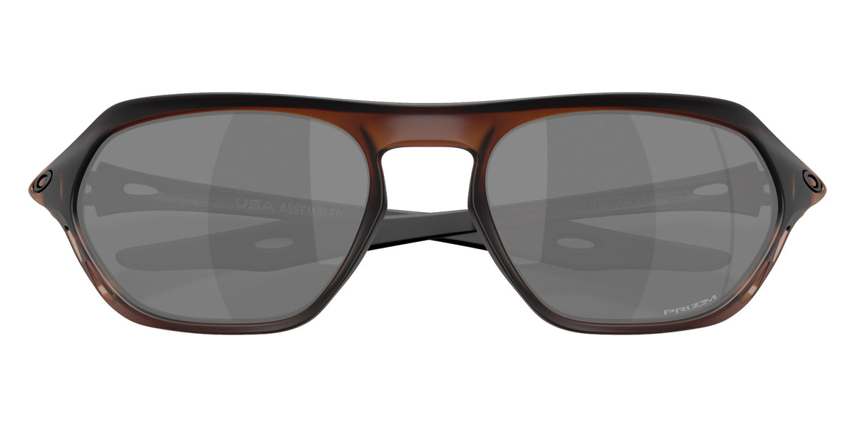 Oakley® OO9537 CAGE JACKET Sunglasses - Matte Rootbeer