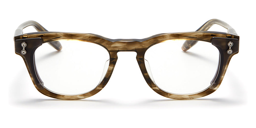 AKONI® Orion AKO Orion 410C 50 - Green Tortoise Swirl Eyeglasses