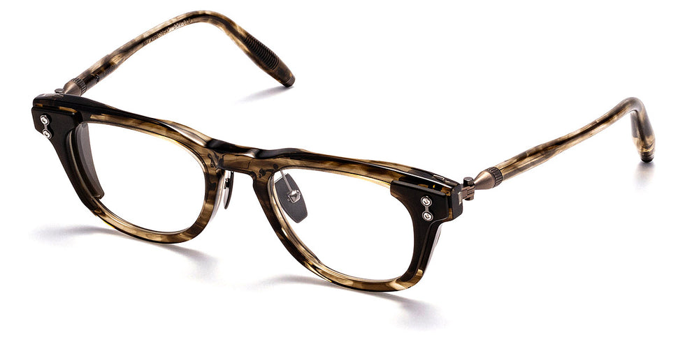 AKONI® Orion AKO Orion 410C-UNI 50 - Green Tortoise Swirl Eyeglasses