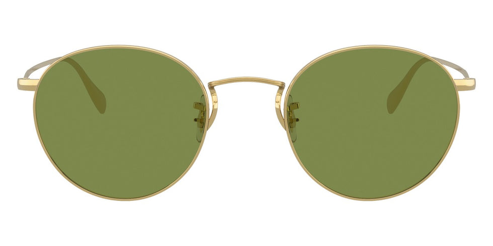 Oliver Peoples® Coleridge Sun OV1186S 514552 - Gold / Green Sunglasses