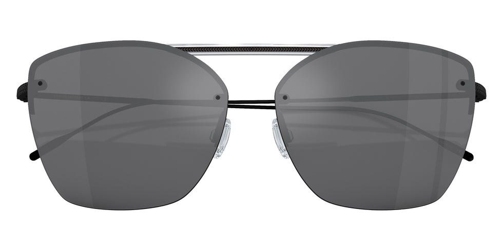 Oliver Peoples® OV1217S Square OV1217S 53336G 61 Sunglasses - Ziane Matte Black/Crystal Top/Black Satin Mirrored
