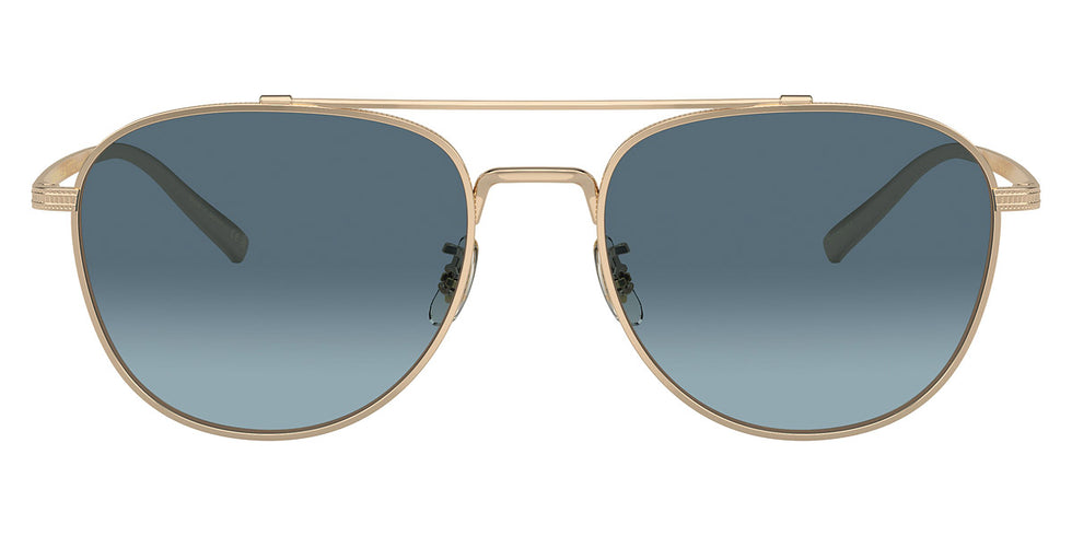 Oliver Peoples® Rivetti OV1335ST 5035Q8 55 - Gold/Marine Gradient Sunglasses