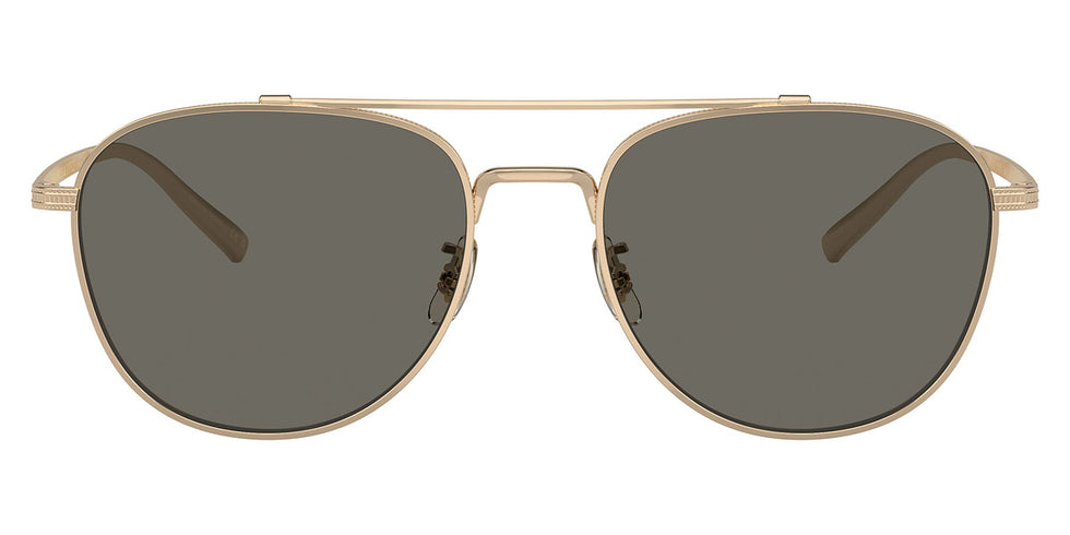 Oliver Peoples® Rivetti OV1335ST 5035R5 55 - Gold/Carbon Grey Sunglasses