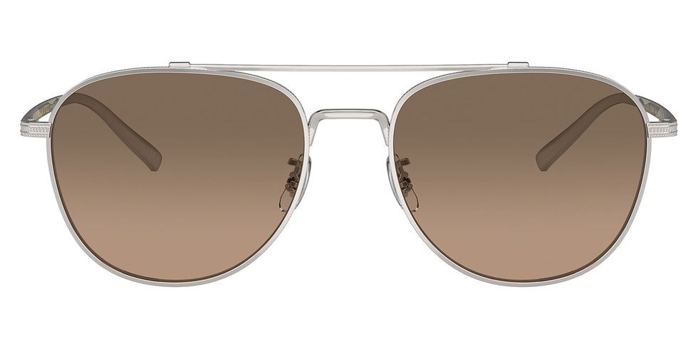 Oliver Peoples® Rivetti OV1335ST 5036GN 55 - Silver/Sandstone Gradient Polar Sunglasses