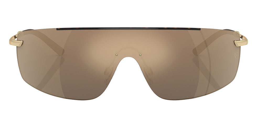 Oliver Peoples® R-5 OV1344S 50355A 38 Sunglasses - Tortoise/Gold/Brown / Desert Flash Mirrored