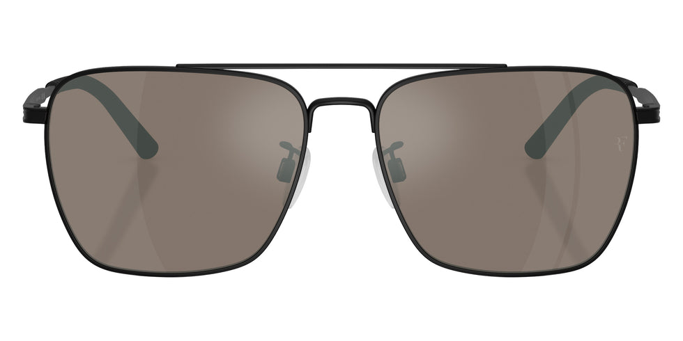 Oliver Peoples® R-15 OV1362S 50627I 56 Sunglasses - Matte Black / Sierra Flash Mirrored
