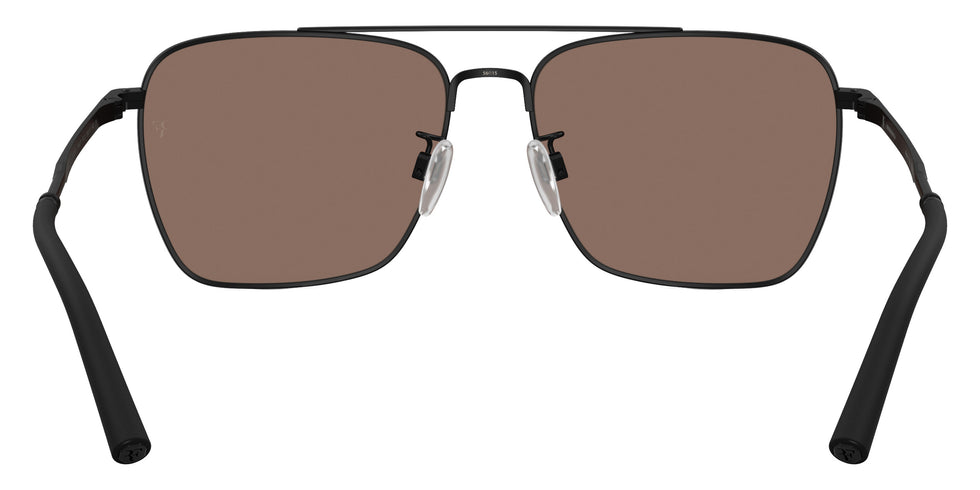 Oliver Peoples® R-15 OV1362S 50627I 56 Sunglasses - Matte Black / Sierra Flash Mirrored