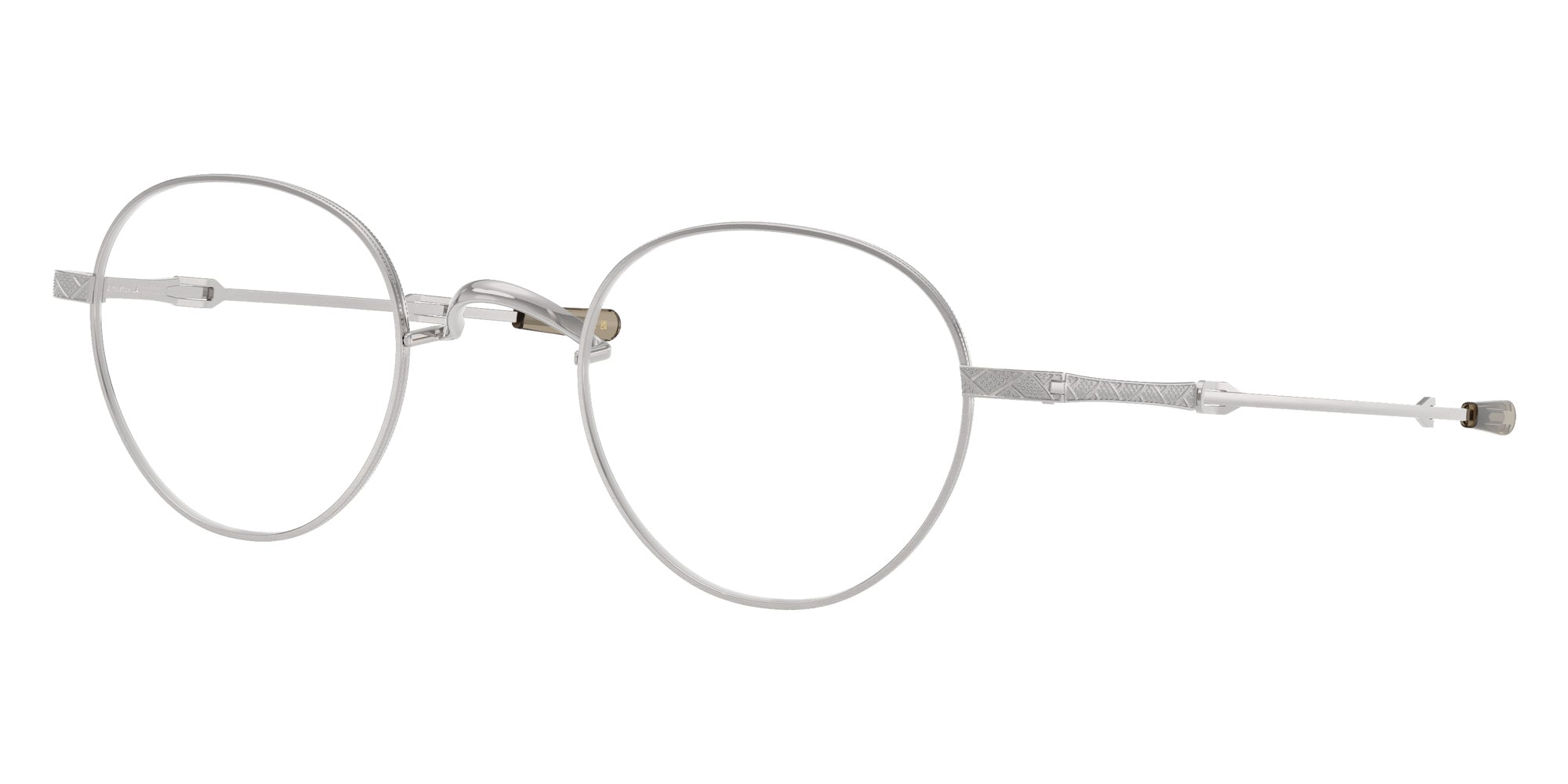 Oliver Peoples® OV1368T Round OV1368T 5254 44 Eyeglasses - Brushed Silver