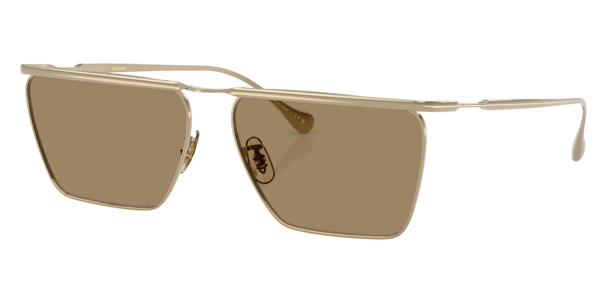 Oliver Peoples® OV1370ST Geometric OV1370ST 503553 59 Sunglasses - Gold/Soft Gold 503553