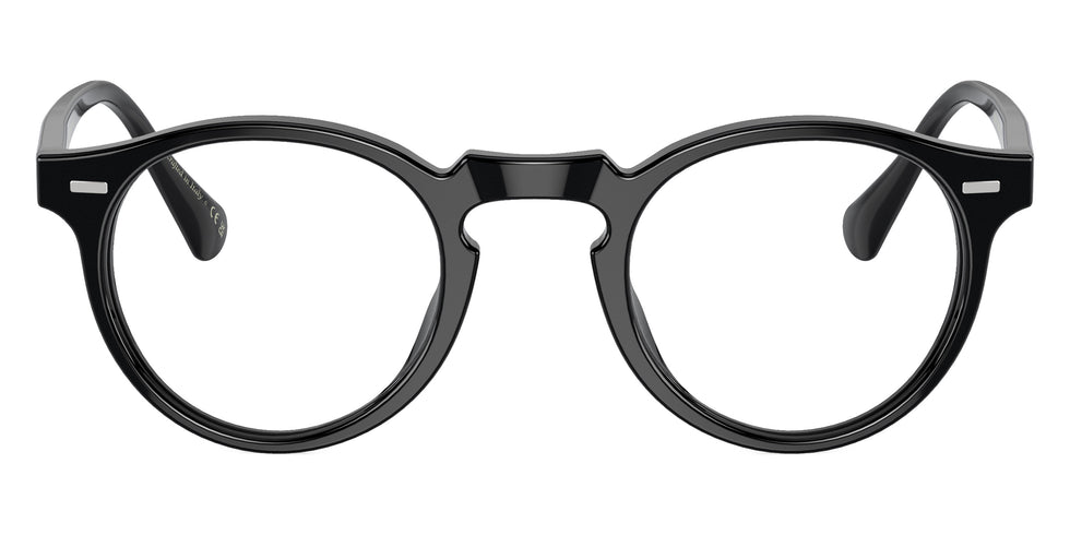 Oliver Peoples® Gregory Peck Sun OV5217S 1005GH 47 Sunglasses - Black / Sky Blue Photochromic