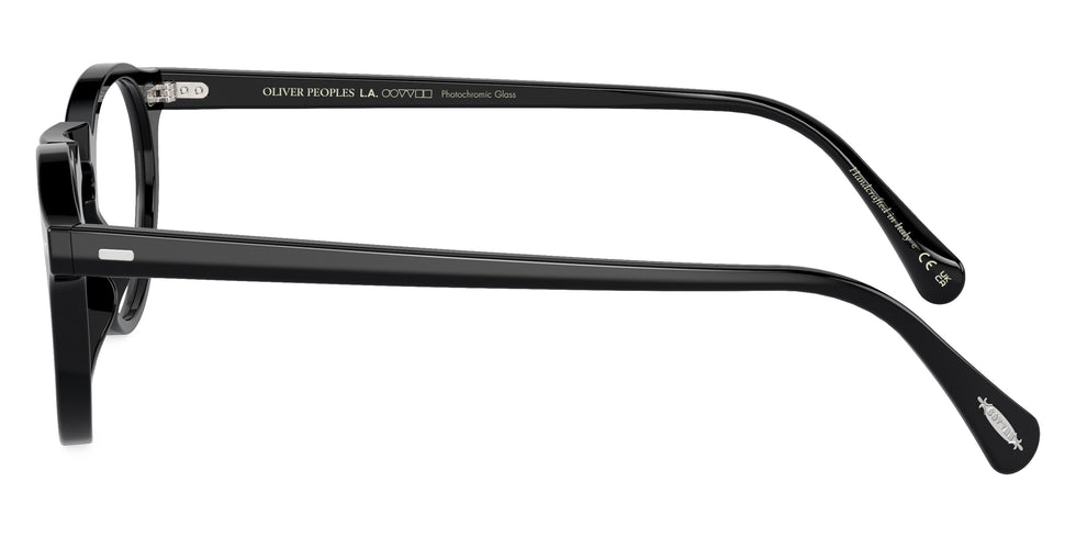 Oliver Peoples® Gregory Peck Sun OV5217S 1005GH 47 Sunglasses - Black / Sky Blue Photochromic