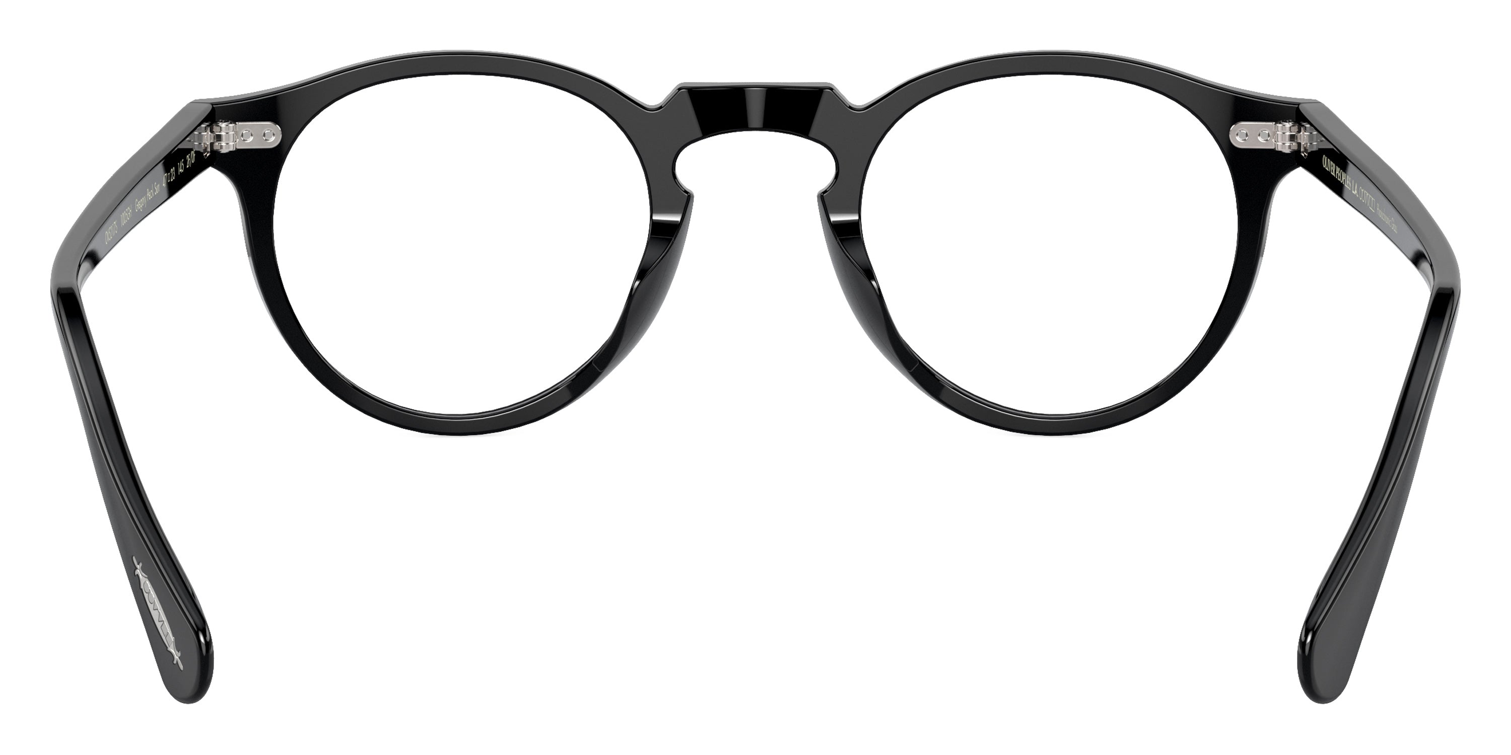 Oliver Peoples® Gregory Peck Sun OV5217S 1005GH 47 Sunglasses - Black / Sky Blue Photochromic