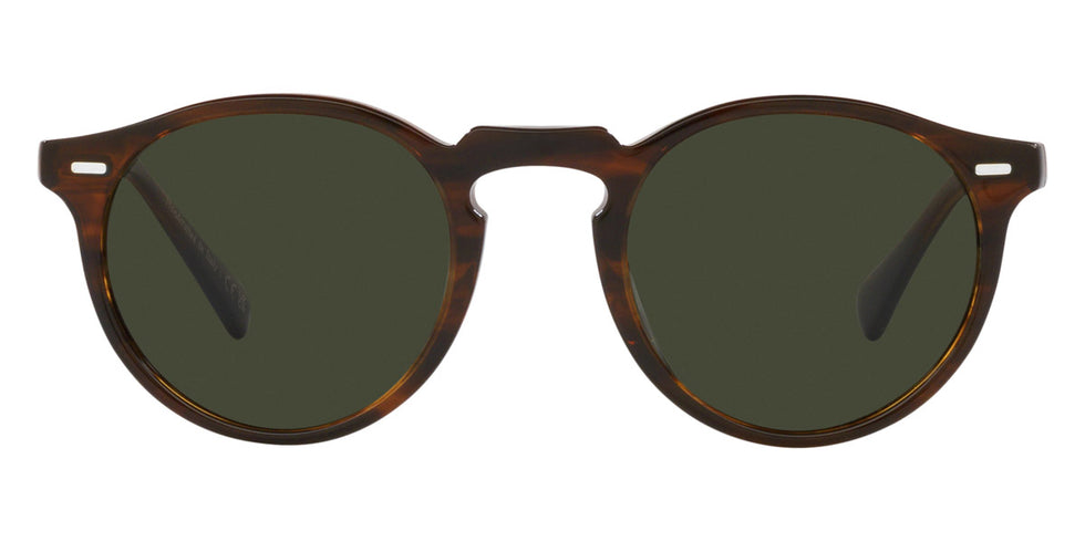Oliver Peoples® Gregory Peck Sun OV5217S 1724P1 47 Sunglasses - Tuscany Tortoise / G-15 Polarized