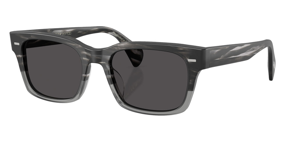 Oliver Peoples® OV5332SU Rectangle OV5332SU 112487 54 Sunglasses - Semi-Matte Storm/Gray