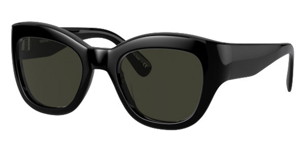 Oliver Peoples® OV5430SU Rectangle OV5430SU 100582 51 Sunglasses - Black/G15