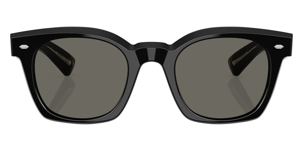 Oliver Peoples® Merceaux 18K OV5498SU 1731R5 50 Sunglasses - Black / Carbon Gray