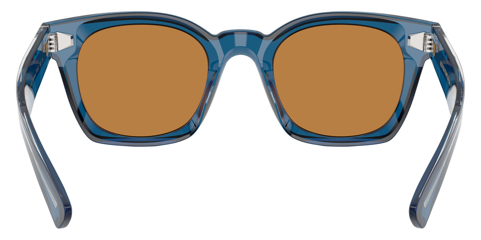 Oliver Peoples® Merceaux 18K OV5498SU 179353 50 Sunglasses - Translucent Blue / Cognac