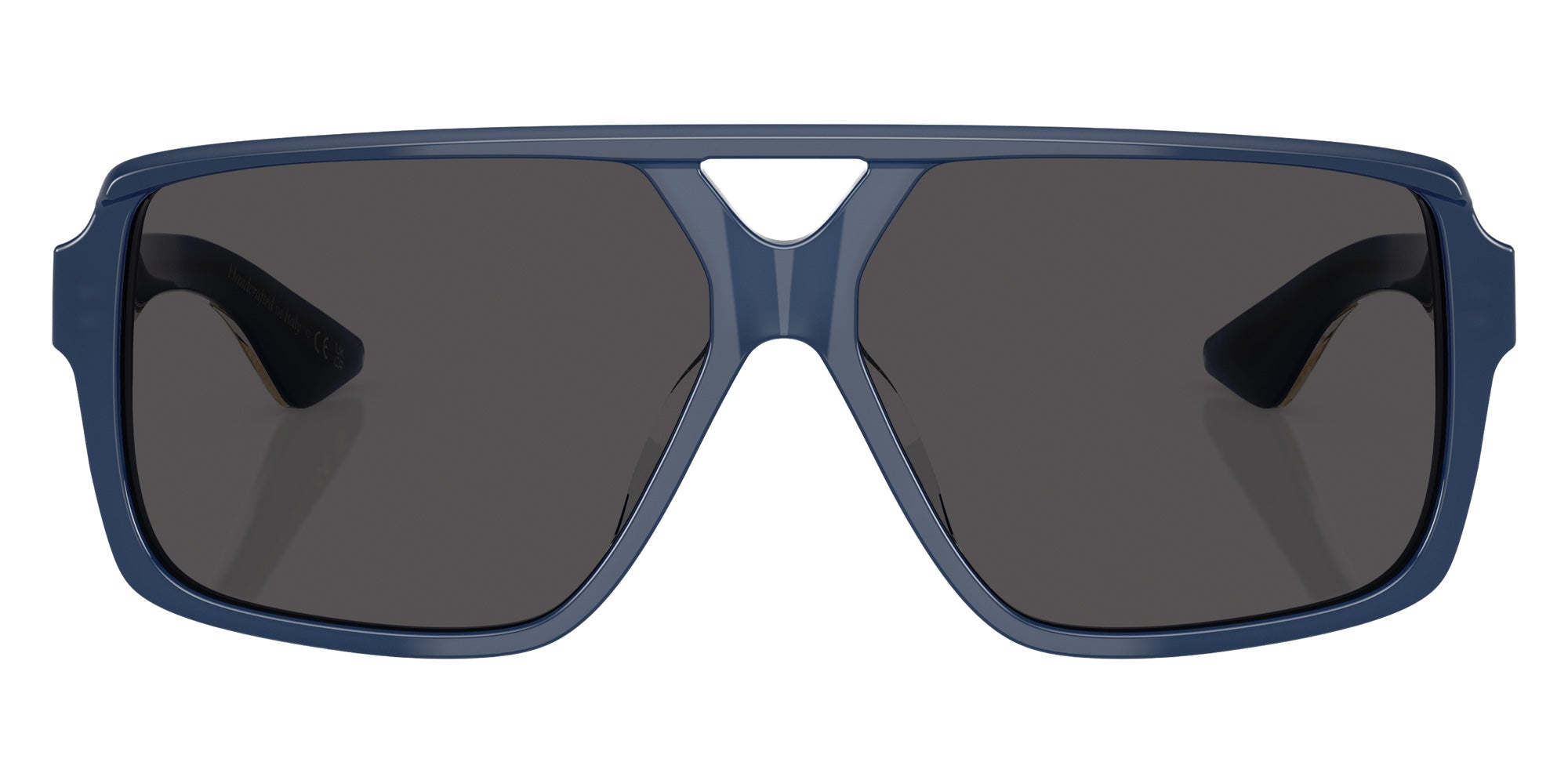 Oliver Peoples® OV5520SU Rectangle OV5520SU 178887 60 Sunglasses - Navy/Crystal/Gray
