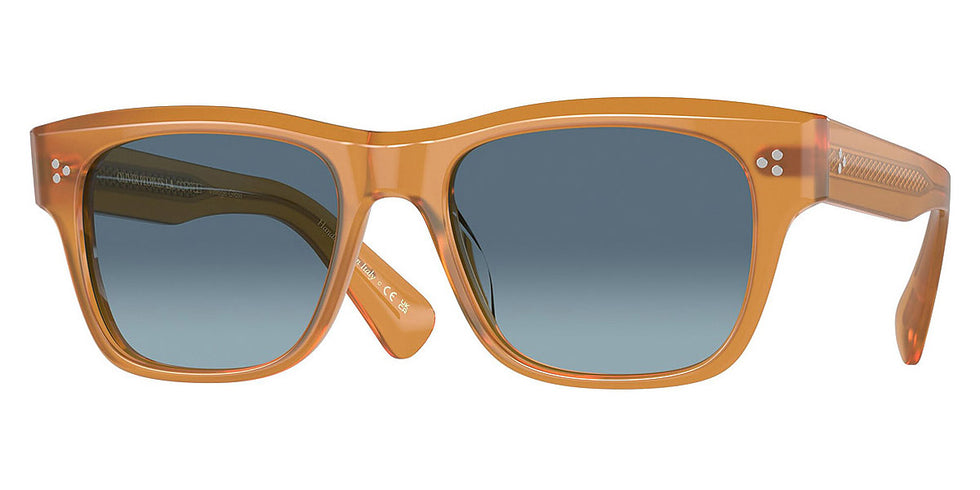 Oliver Peoples® Birell Sun OV5524SU 1578Q8 52 - Amber / Marine Gradient Sunglasses