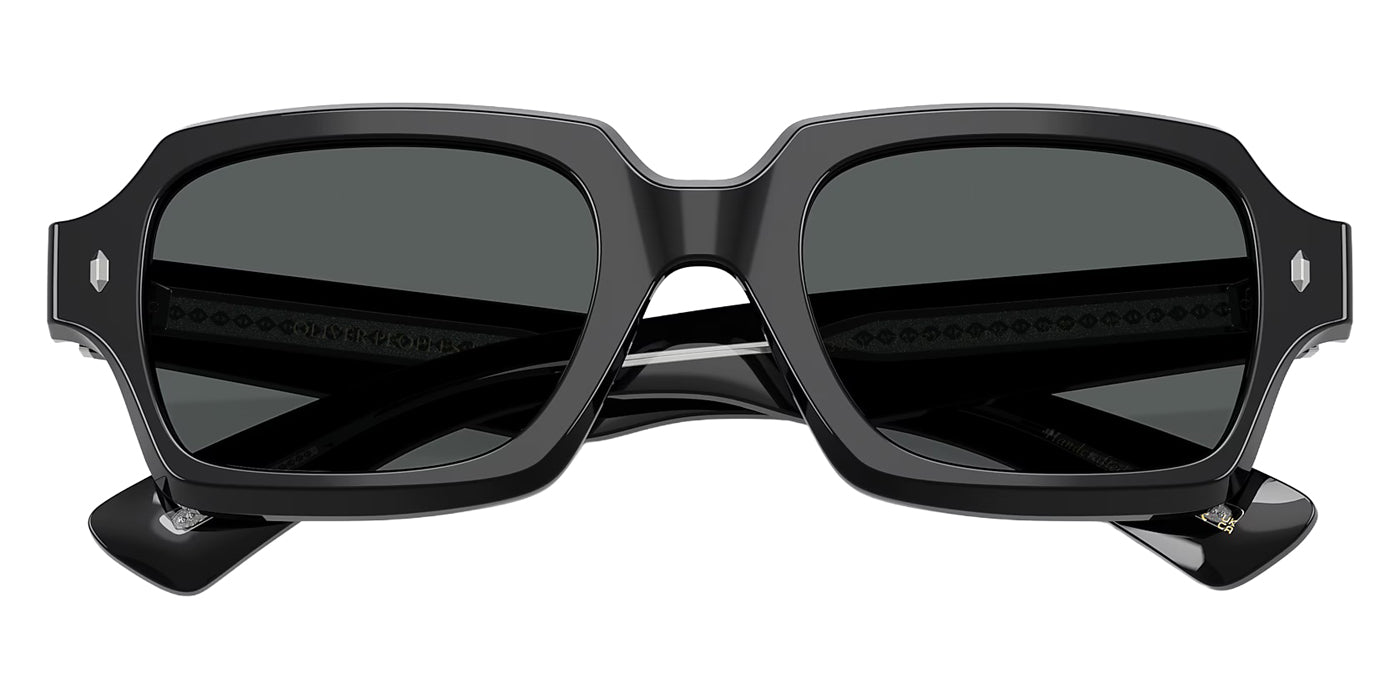 Oliver Peoples® Devaney 18k OV5539SU 1731P2 53 Sunglasses - Black / Midnight Express Polar
