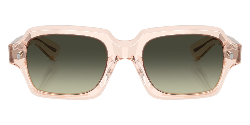 Oliver Peoples® Devaney 18k OV5539SU 1743BH 53 Sunglasses - Cherry Blossom / G-15 Gradient