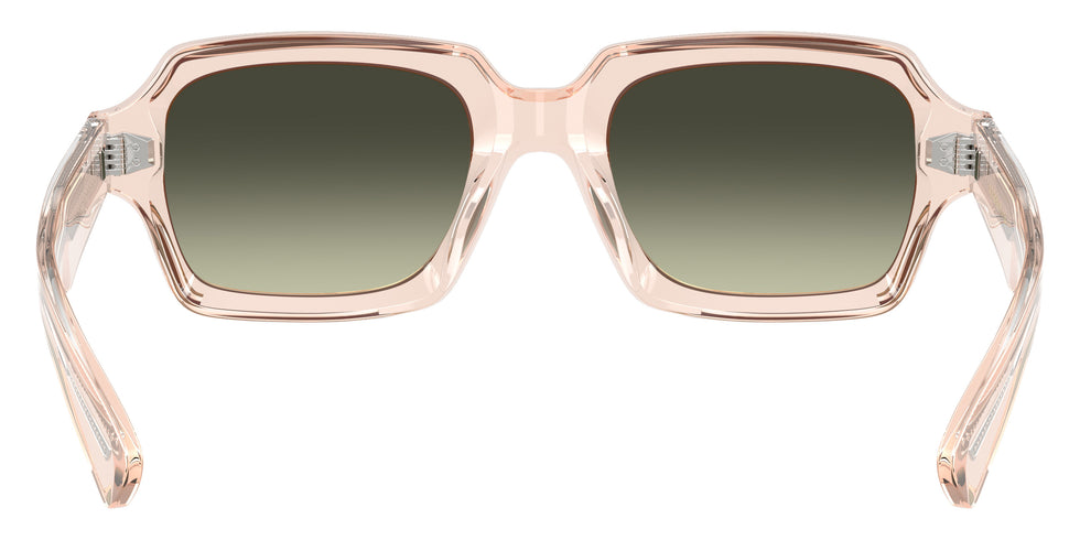 Oliver Peoples® Devaney 18k OV5539SU 1743BH 53 Sunglasses - Cherry Blossom / G-15 Gradient